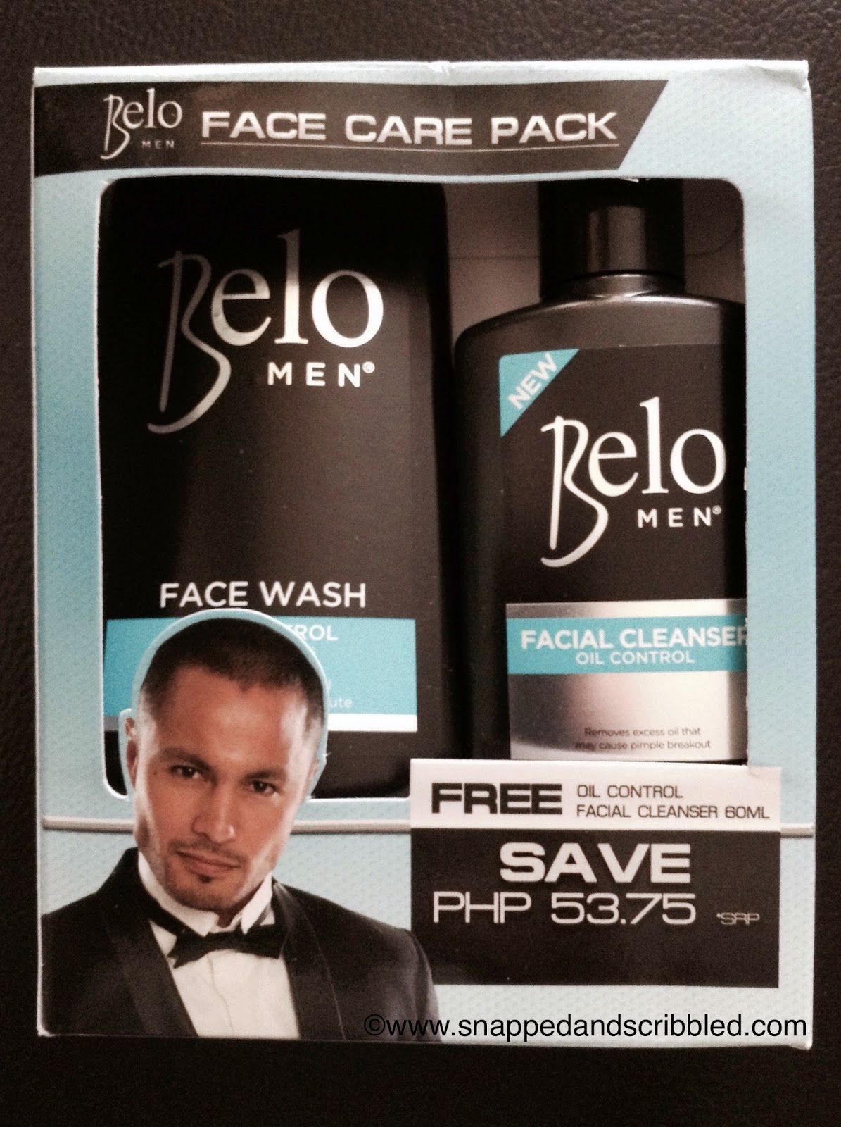 Christmas Gift for Him Belo Men Face Care Pack Snapped and Scribbled